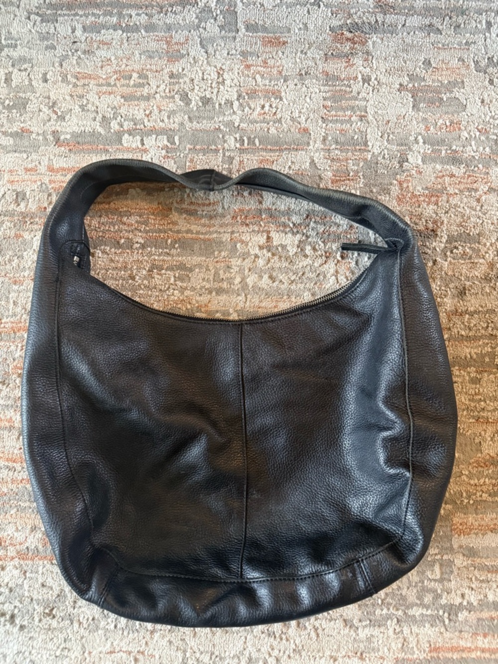 Banana Republic Black Leather Hobo Bag 100% Cow Hide